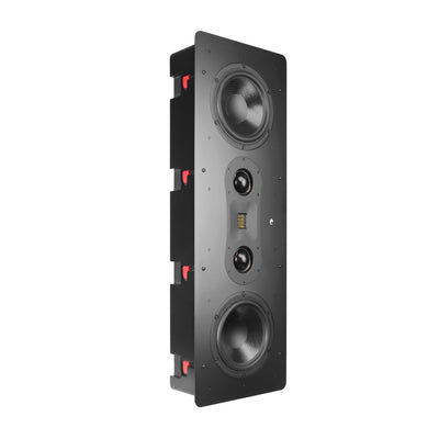 Aperion Audio Theatrus T80WL Dual 8" 3-Way Slim Stack In-Wall LCR Speaker