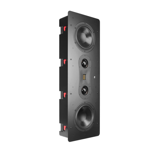 Aperion Audio Theatrus T80WL Dual 8" 3-Way Slim Stack In-Wall LCR Speaker