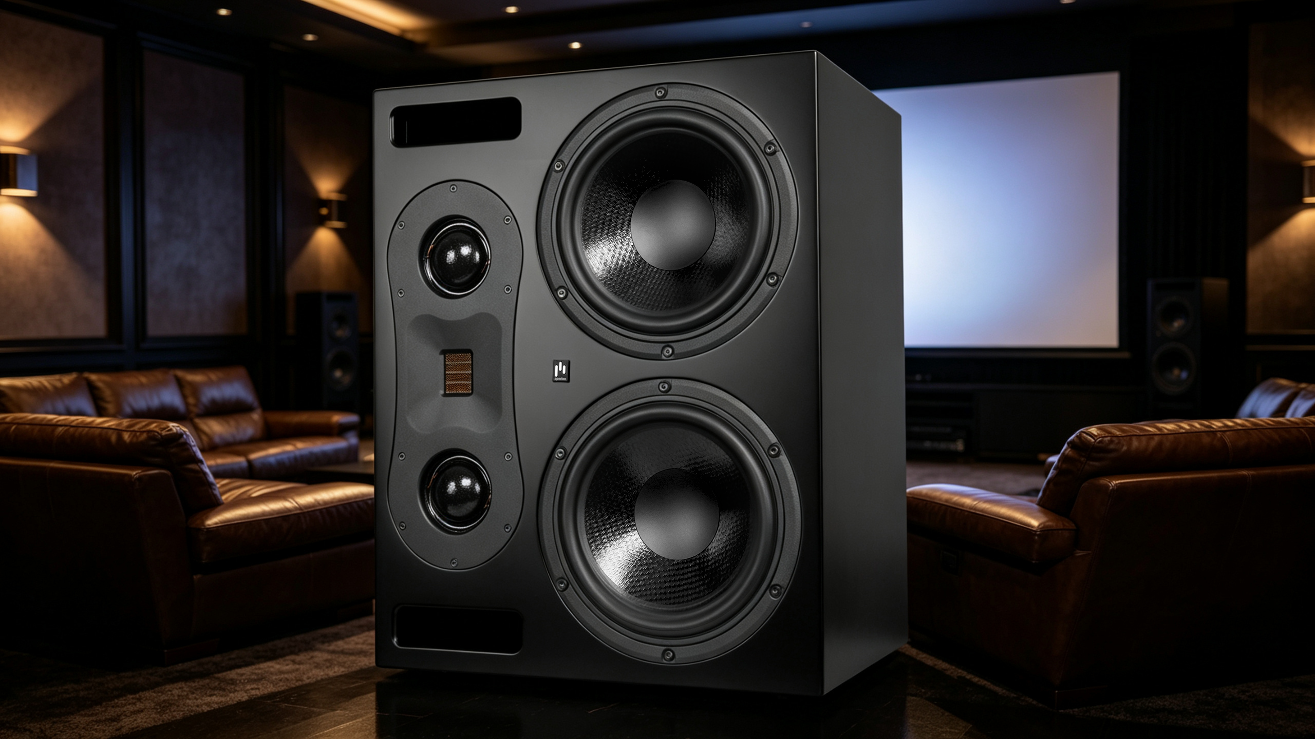 Aperion Theatrus T80 Dual 8" Cinema Studio Monitor Speaker