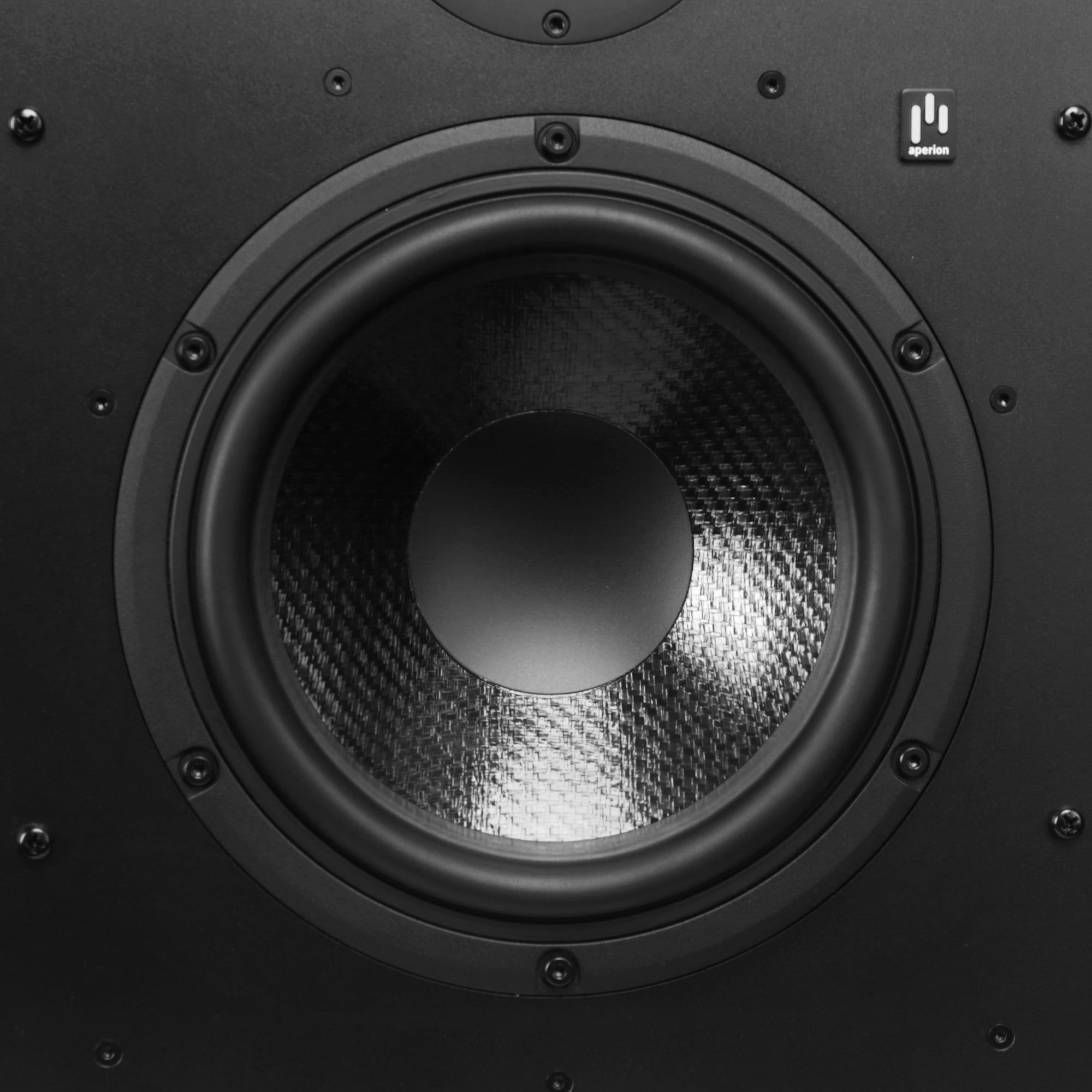 Aperion Audio Theatrus T83W Single 8" 3-Way In-Wall Speaker Curv Cone Woofer