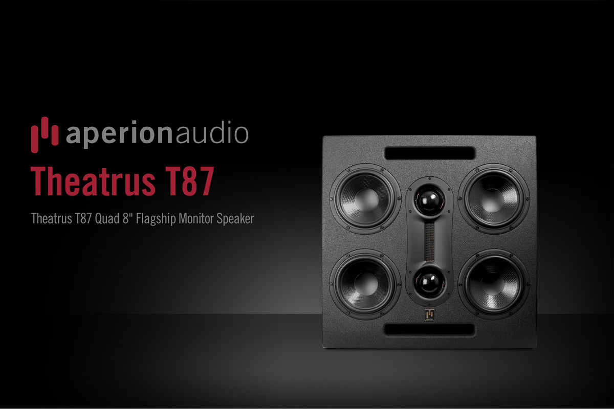 Aperion Audio T87 Quad 8" Flagship Monitor Speaker