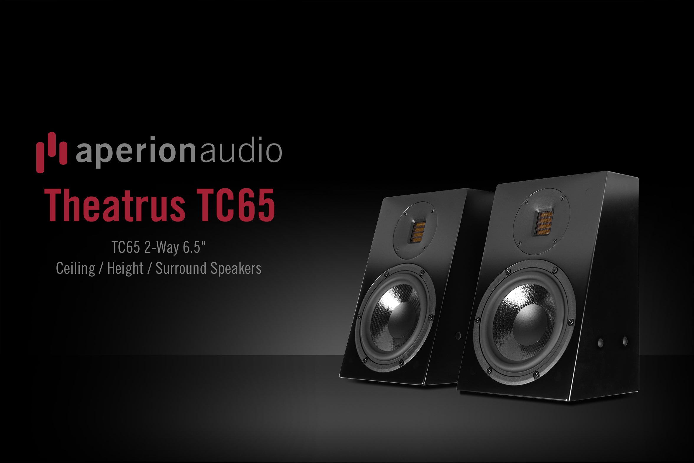 Aperion Audio TC65 2-Way 6.5" Ceiling / Height / Surround Speakers | Pair