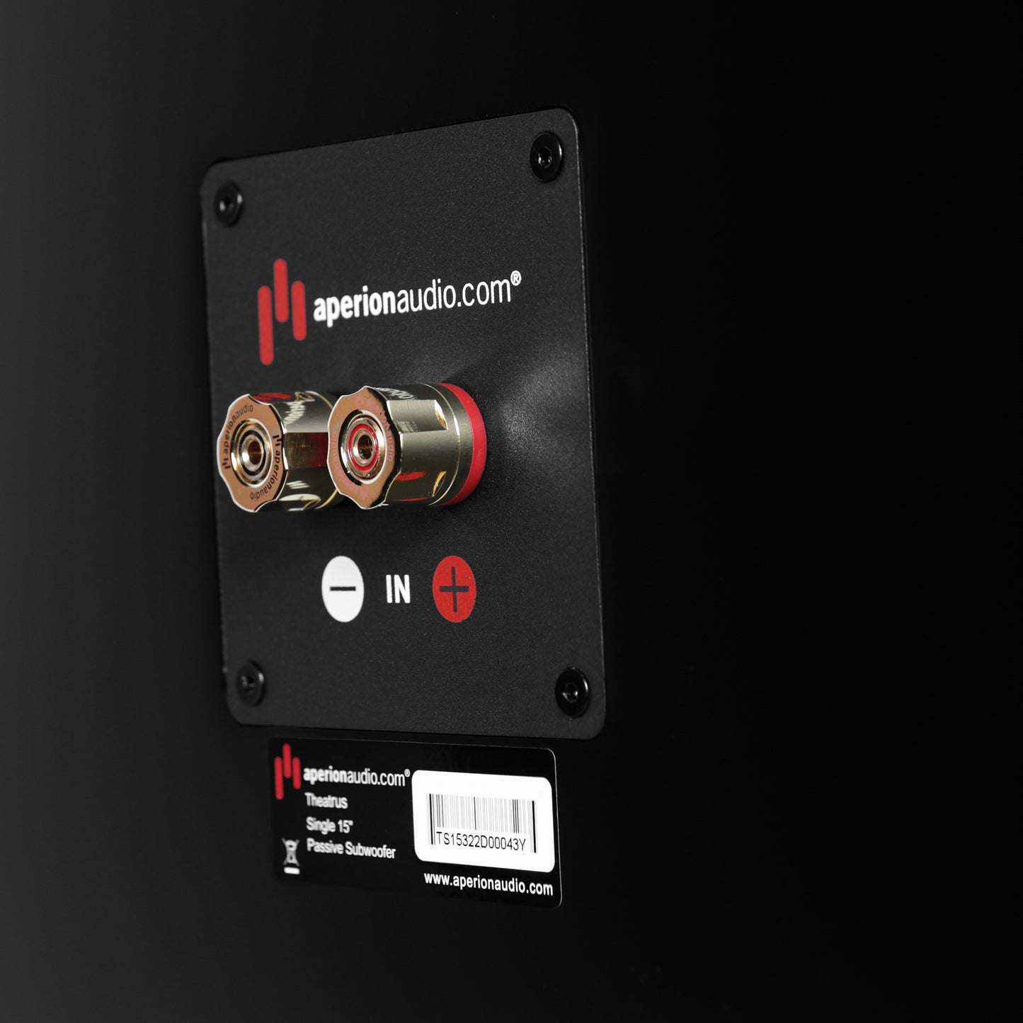 Aperion Audio TS15 Passive 15" Subwoofer Terminal
