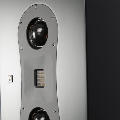 Aperion Theatrus Slim Stack On-Wall LCR Speaker Soft-Dome Midrange Drivers