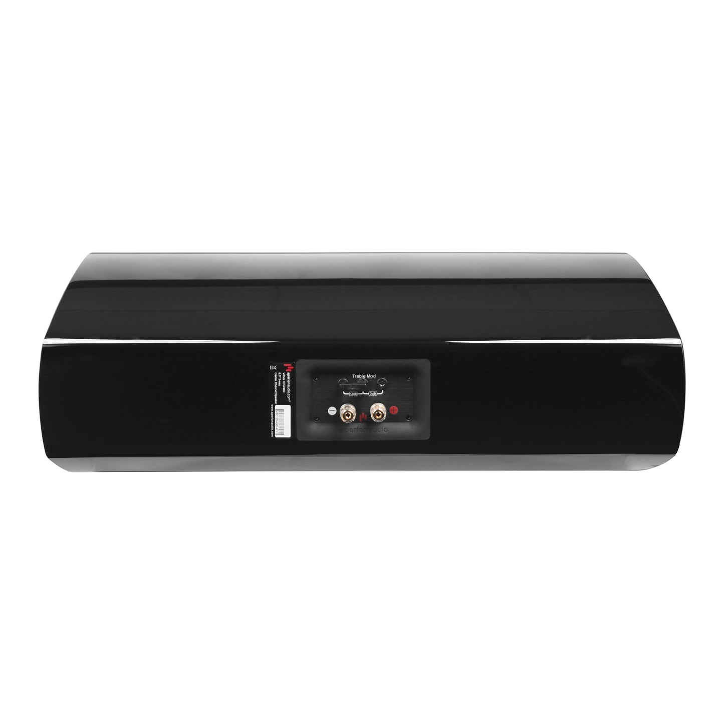 Aperion Verus V6C Center Speaker Gloss Black Back Side