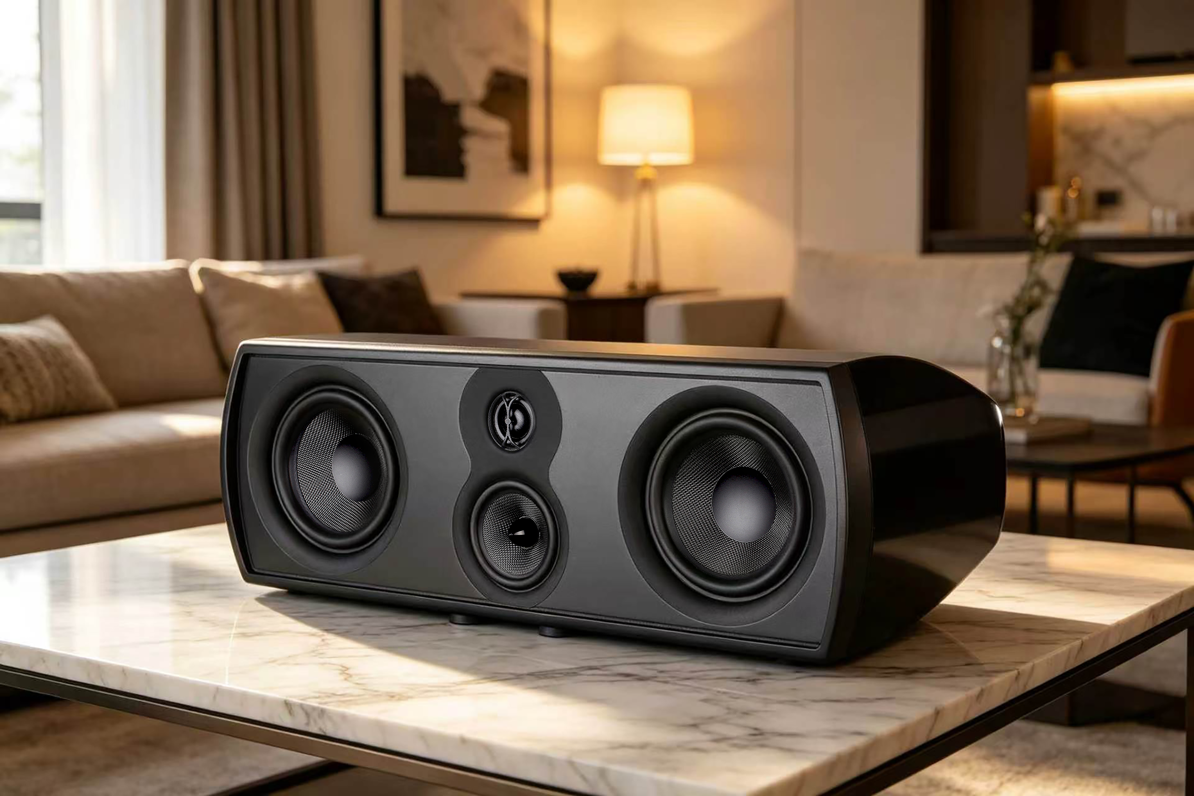Aperion Verus V6C Center Speaker Gloss Black