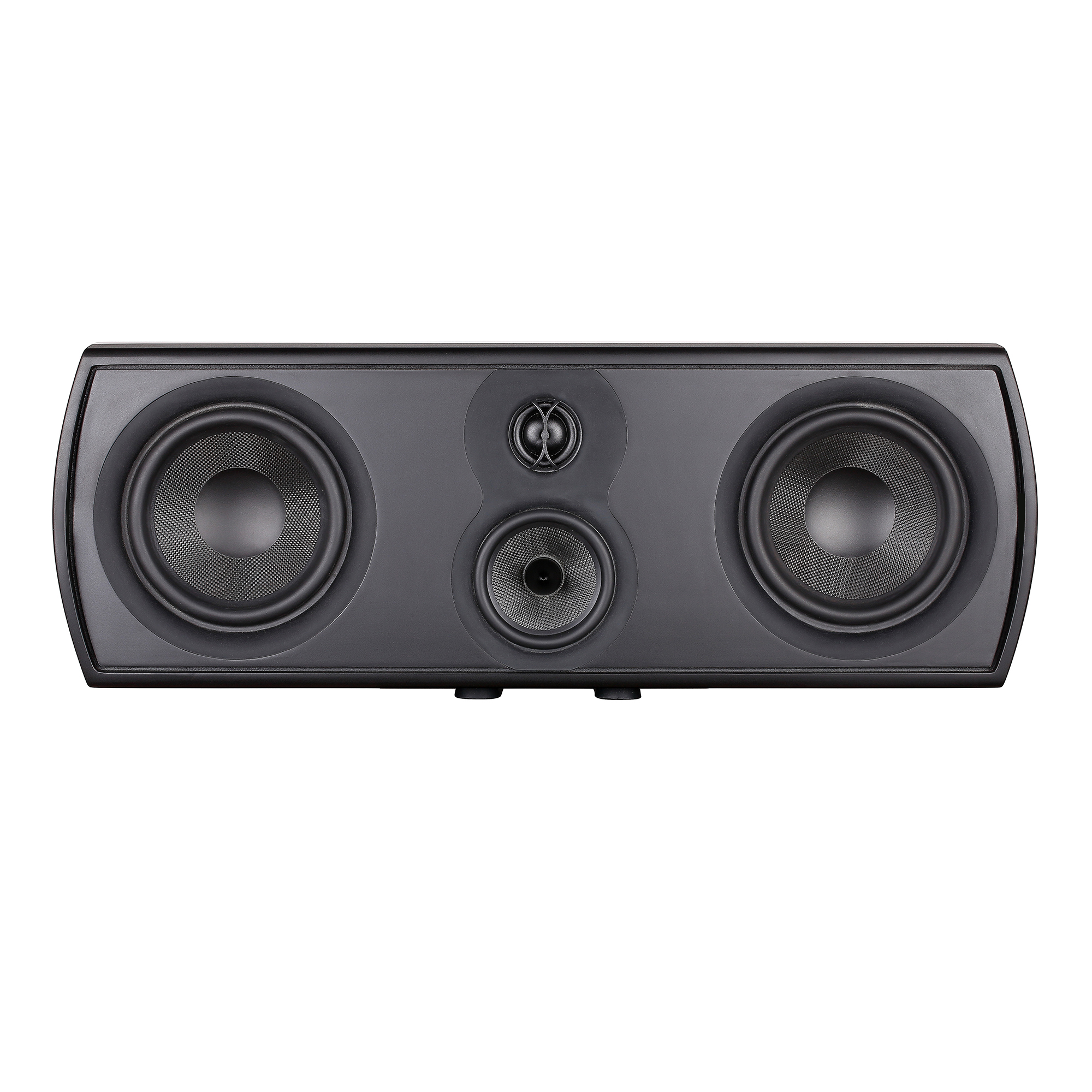 Aperion Verus V6C Center Speaker Gloss Black Front Side