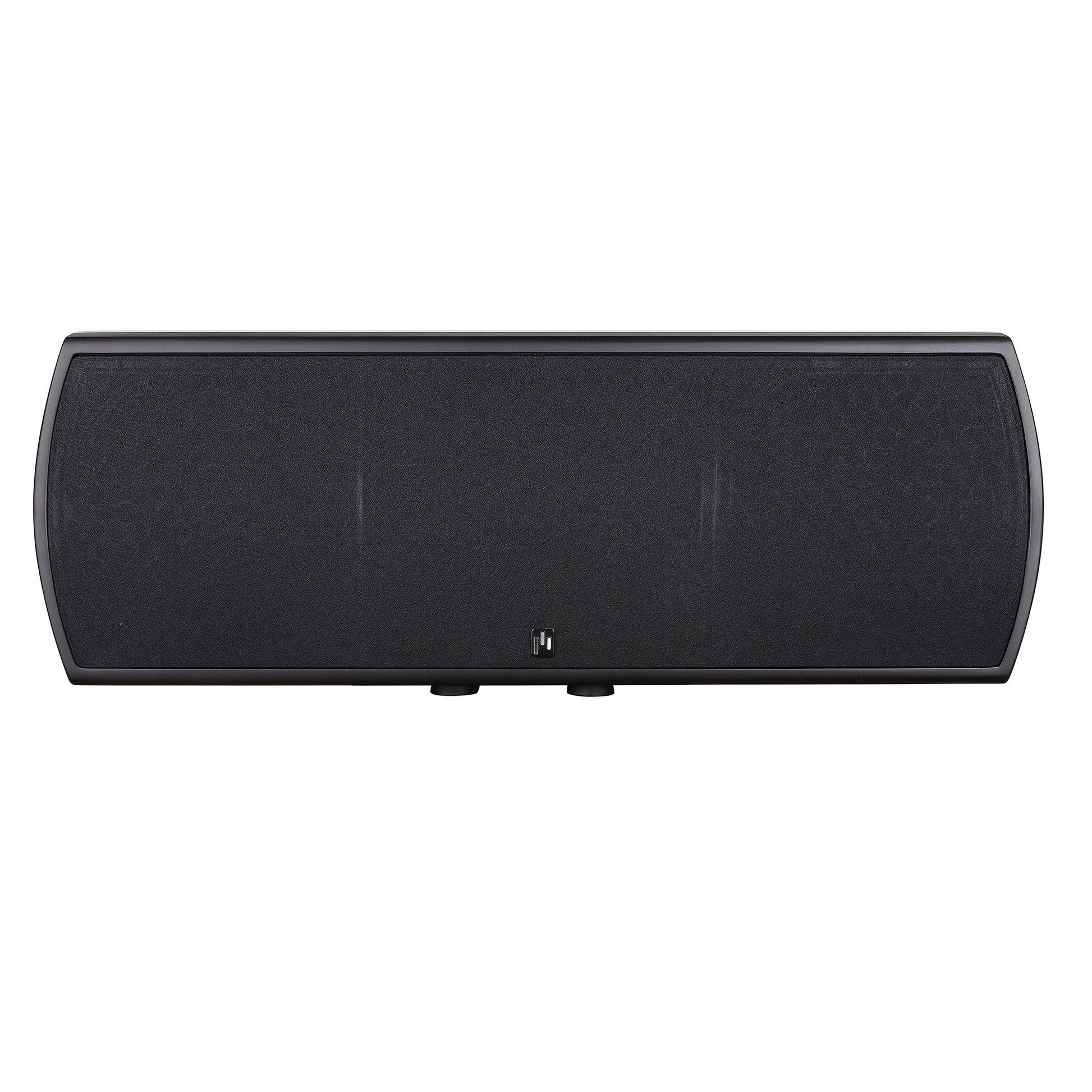 Aperion Verus V6C Center Speaker Gloss Black Front Grille On