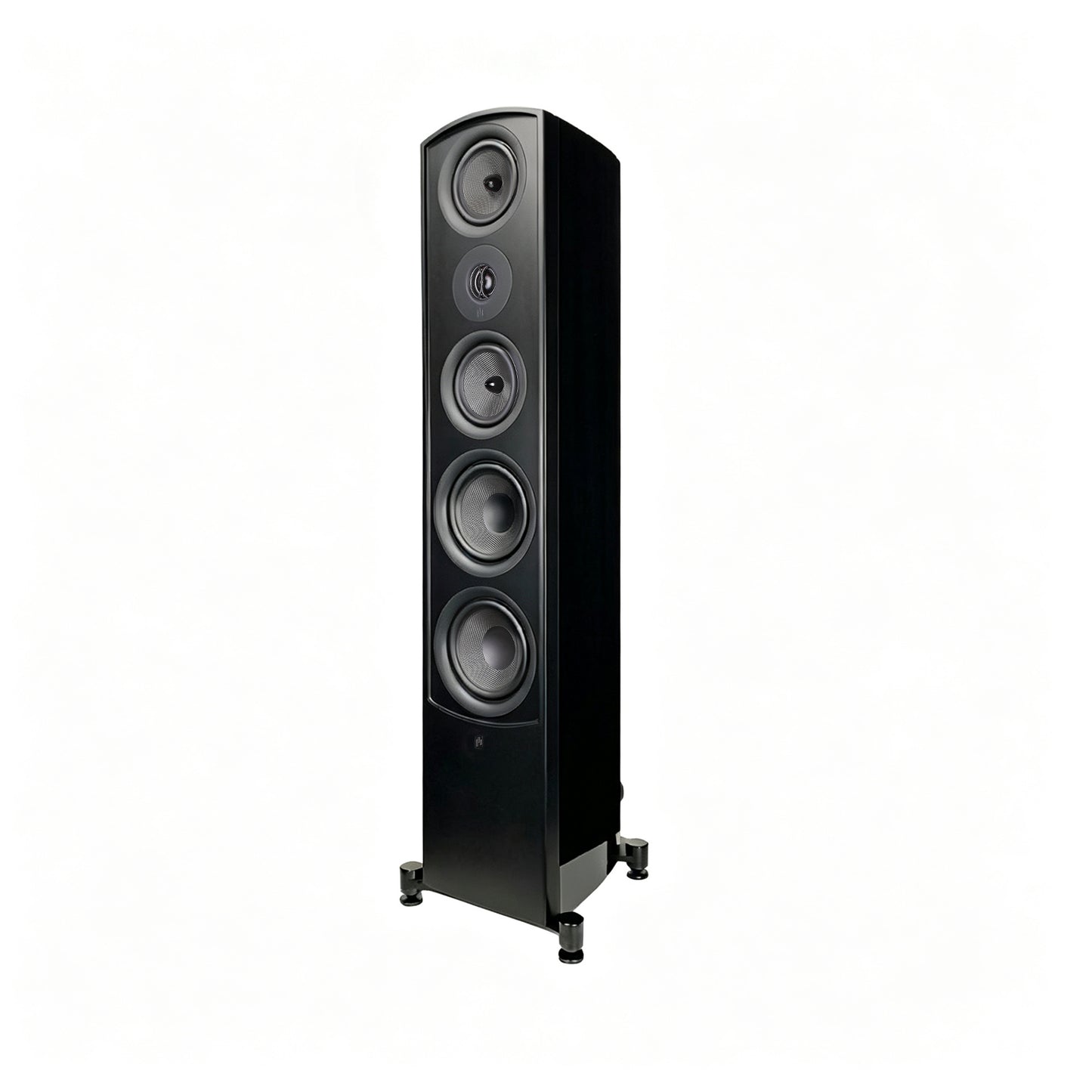 aperion v6t tower speaker gloss black
