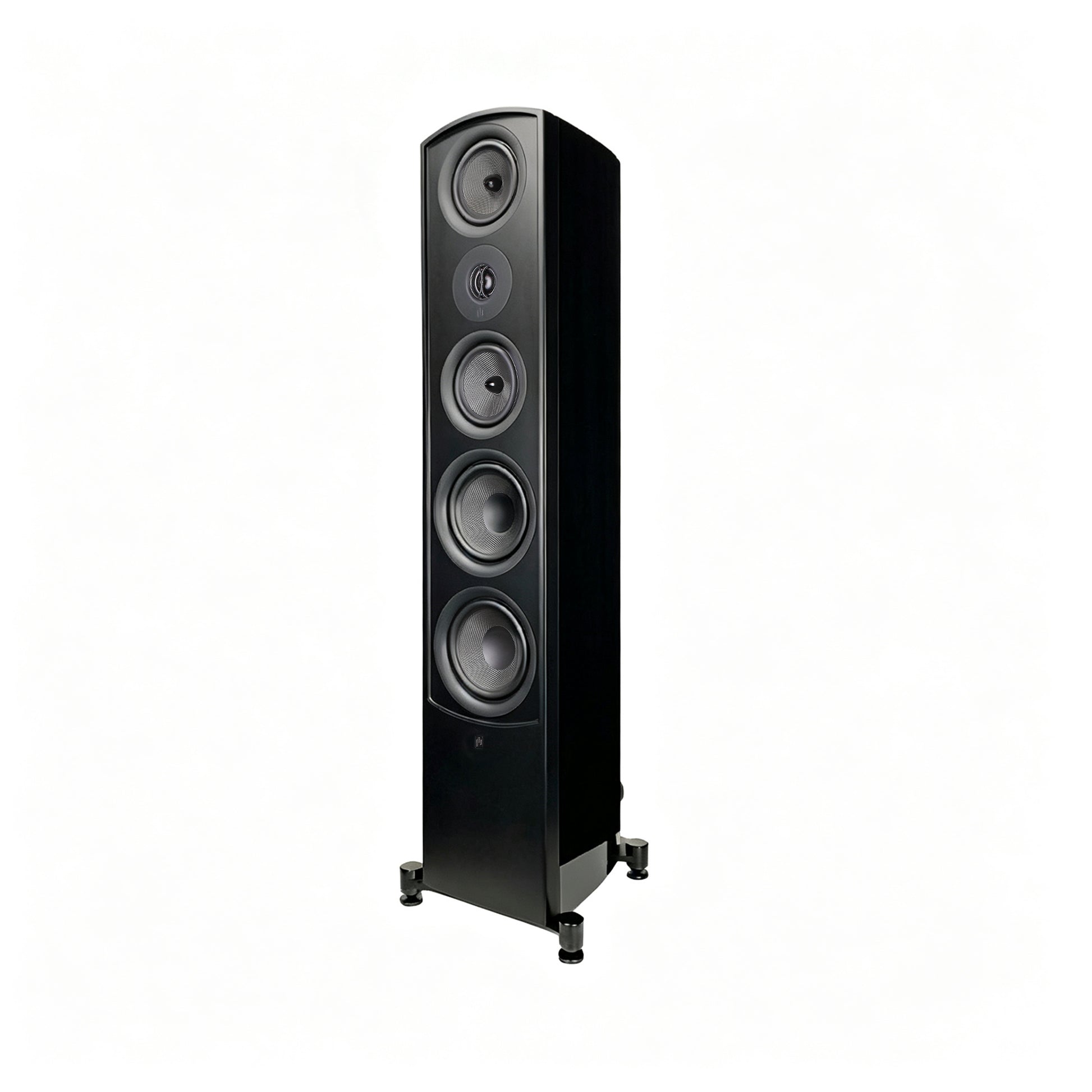 aperion v6t tower speaker gloss black