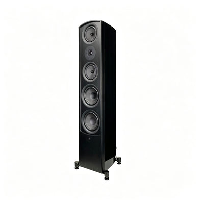 aperion v6t tower speaker gloss black