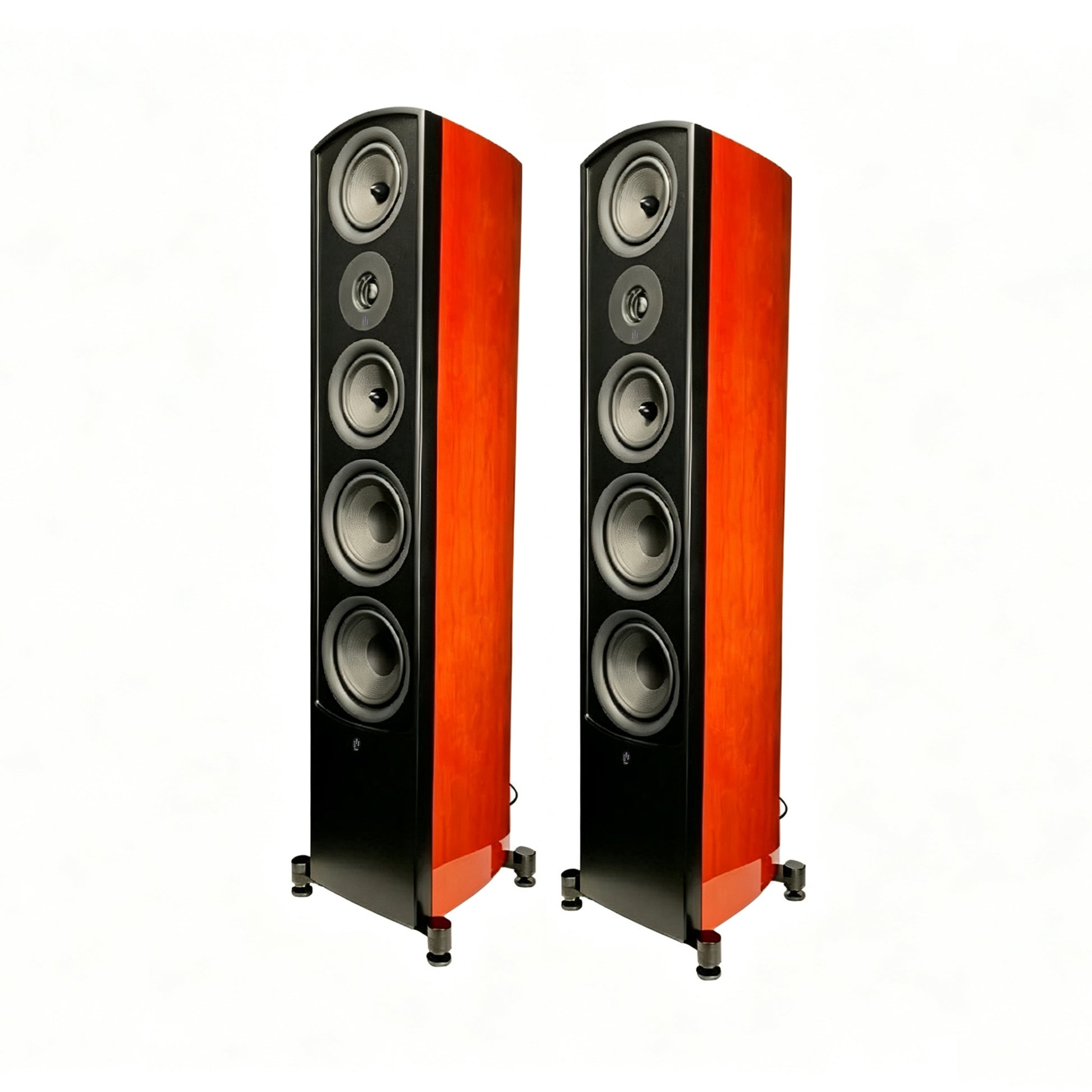 aperion verus v6t tower speaker gloss cherry pair