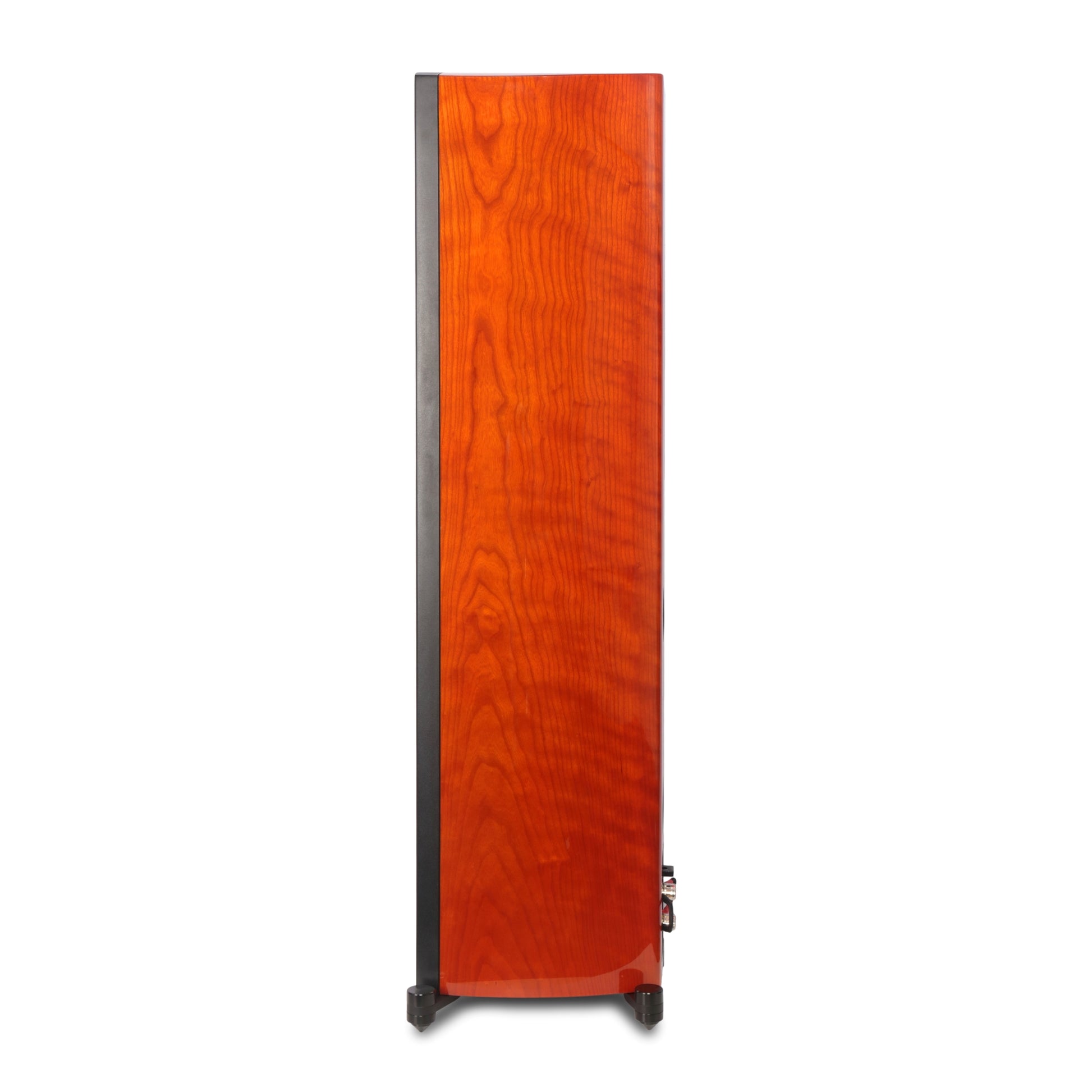 aperion verus v6t tower speaker gloss cherry side