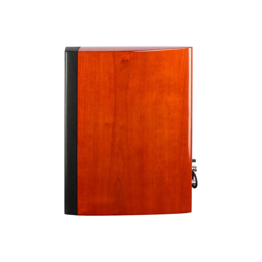 Aperion-Verus-V8B-2Way-8"-Bookshelf-Speaker-Glosscherry-aperionaudio-Side