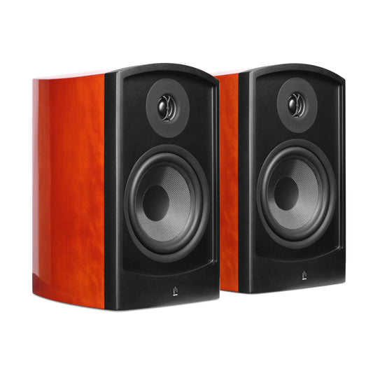Aperion V8B Bookshelf Speaker Gloss Cherry Pair