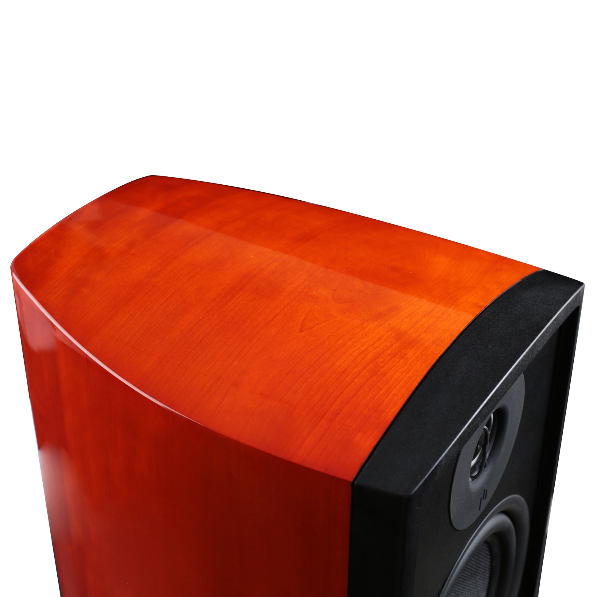 Aperion V8B Bookshelf Speaker Gloss Cherry Top