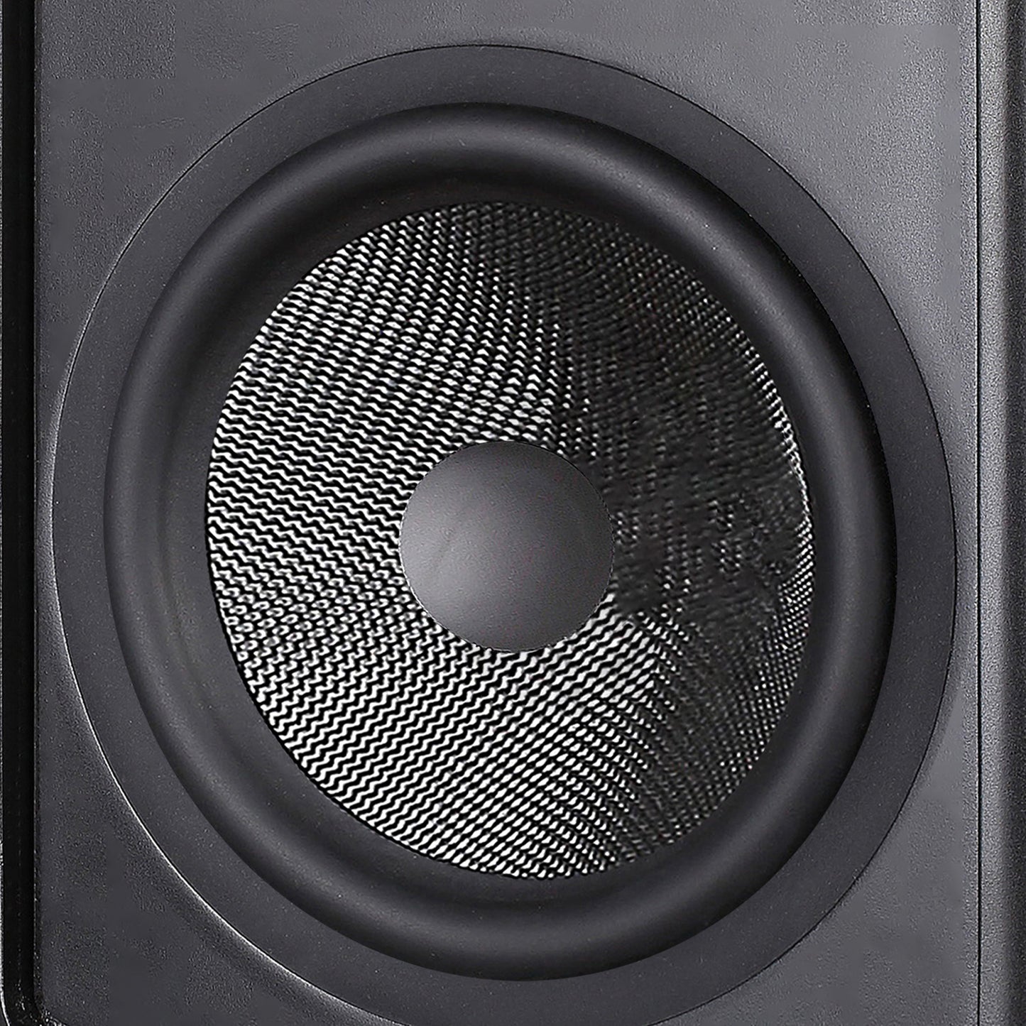 Aperion V8B Bookshelf Speaker Gloss Cherry Woofer