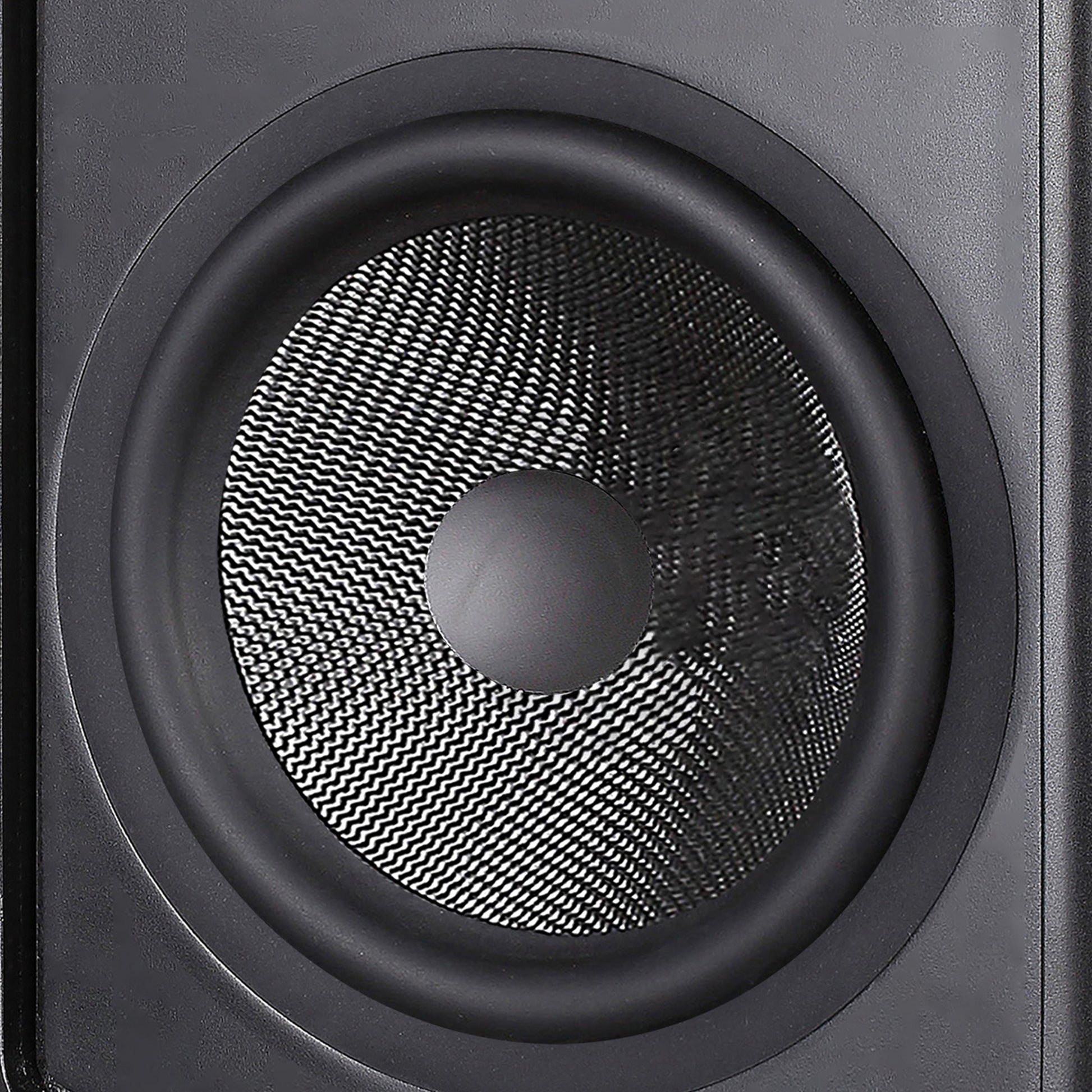 Aperion V8B Bookshelf Speaker Gloss Cherry Woofer