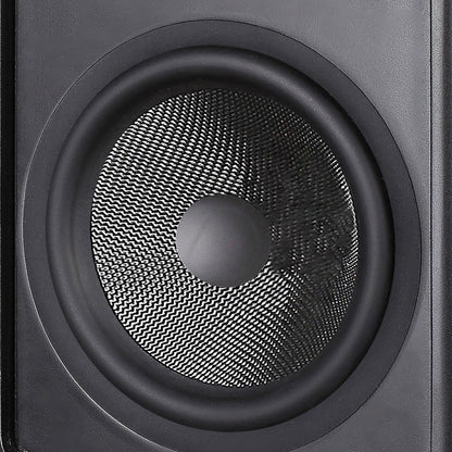 Aperion V8B Bookshelf Speaker Gloss Cherry Woofer