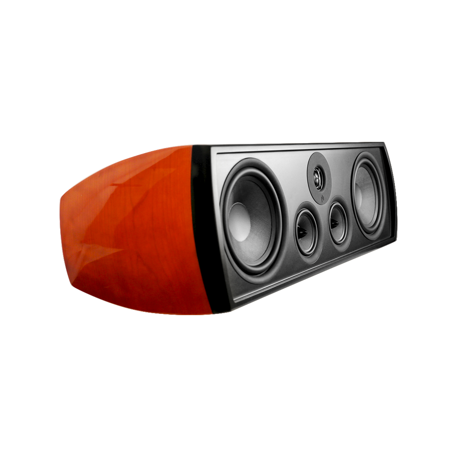 Aperion Verus Concert V8C Center Speaker Gloss Cherry Side Front
