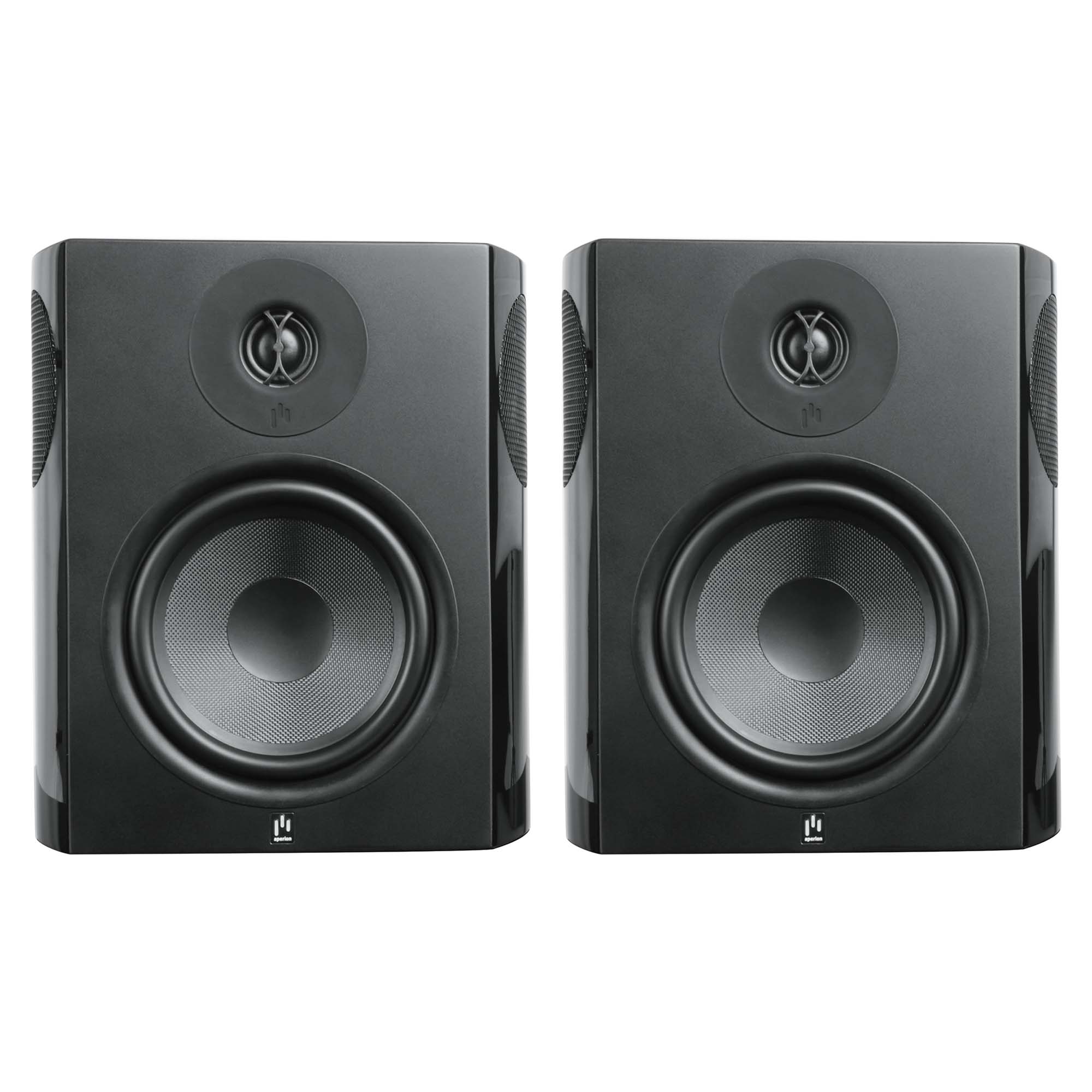 Aperion Verus V8S Surround 8" Tripolar Speaker Gloss Black Pair