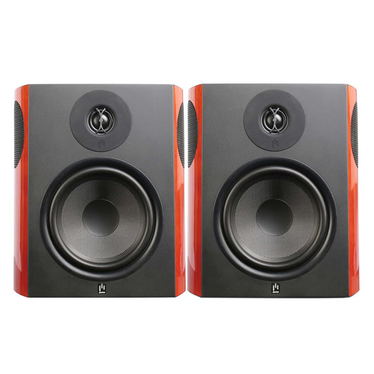 Aperion Verus V8S Surround 8" Tripolar Speaker Pair Gloss Cherry