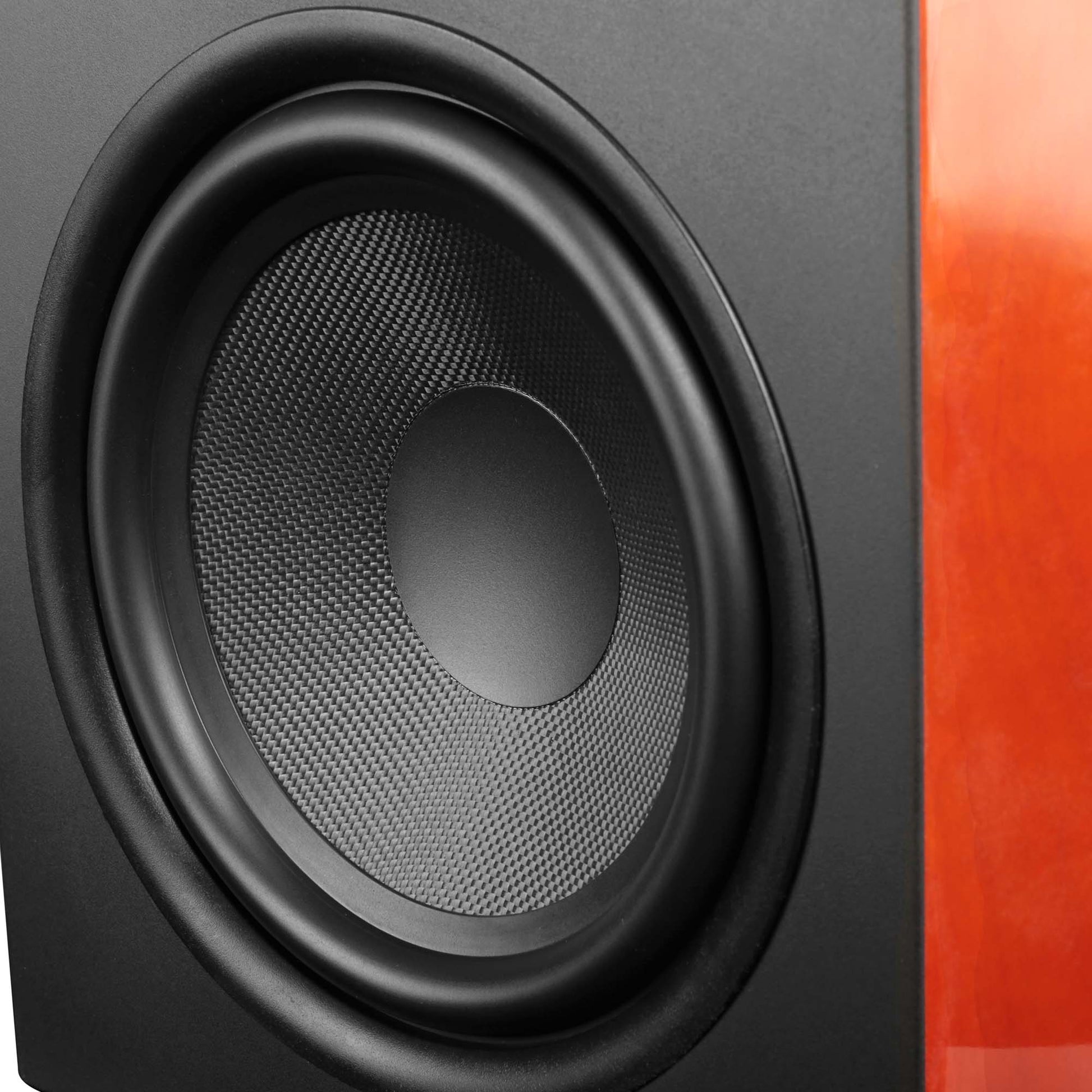 Aperion Verus V8S Surround 8" Tripolar Speaker Gloss Cherry Midbass Driver
