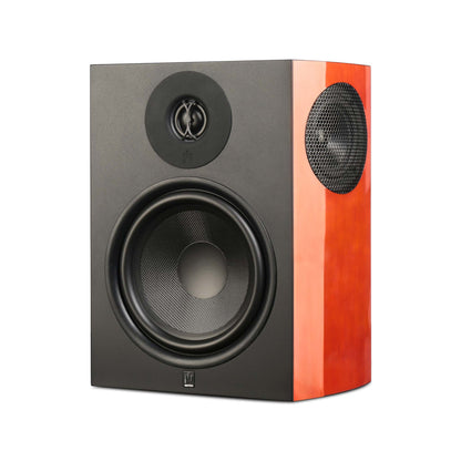 Aperion Verus V8S Surround 8" Tripolar Speaker Gloss Cherry Side Front