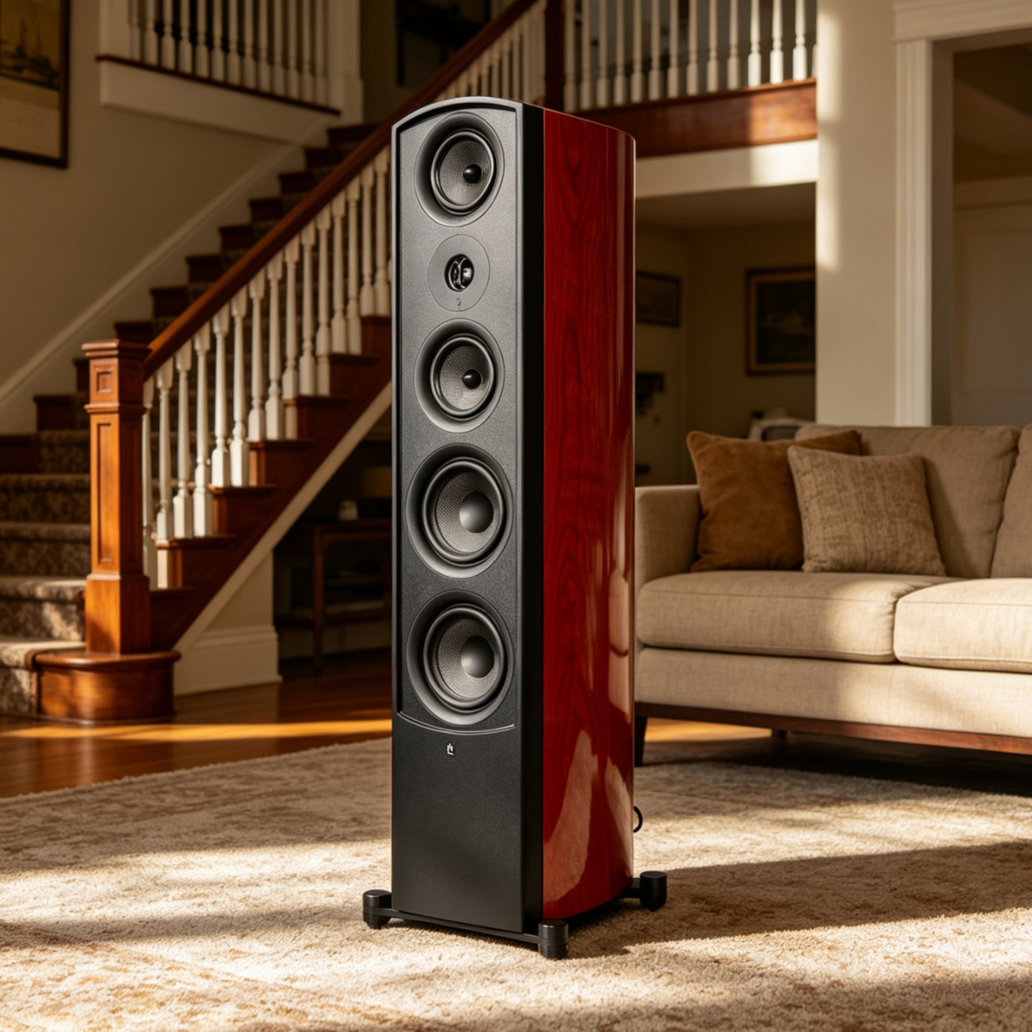 Aperion Audio Verus III Concert V8T 3-Way Dual 8" Tower Speaker