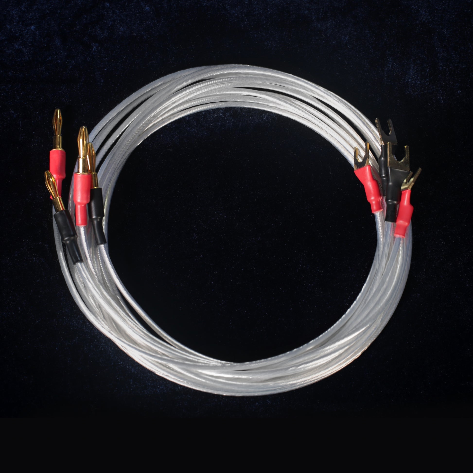 Aperion Audio Premium 4N OFC Silver Speaker Wire Set (WST-4FT)