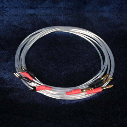 Aperion Audio Premium 4N OFC Silver Speaker Wire Set (WST-6FT)
