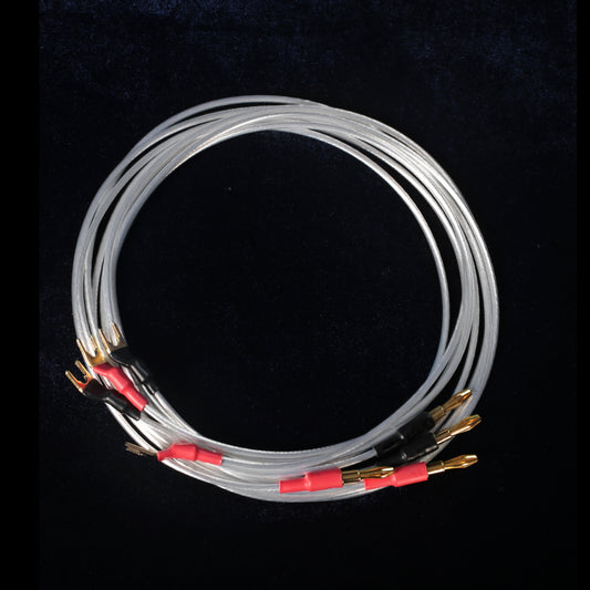Aperion Audio Premium 4N OFC Silver Speaker Wire Set (WST-6FT)