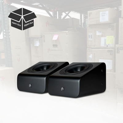 Open Box(25% off) | A5 Novus Atmos 5.25" Immersive Reflective/Height Module Speaker Pair | Stealth Black | Save 137.25$ - Aperion Audio