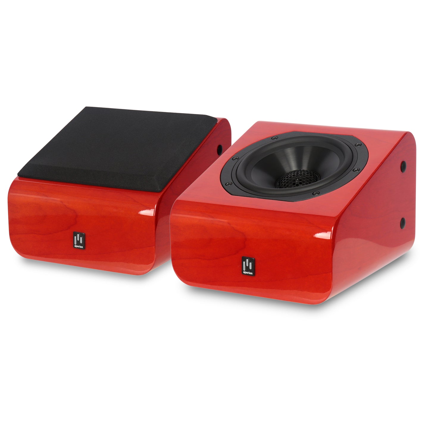aperion-a5-gloss-cherry-pair-side-front-one-grille-on