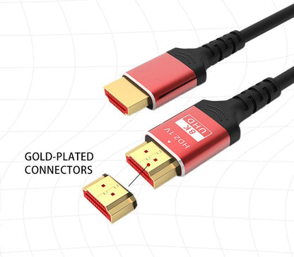 8K Ultra-high-speed HDMI 2.1 Copper Cable - 6.5 FT/2M - Aperion Audio