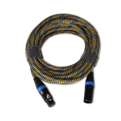 Premium Balanced XLR Cables - XLR Male To XLR Female (Single)-6M Aperion Audio