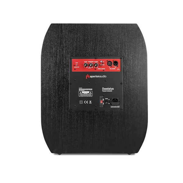 Aperion Daedalus DS15 &mdash; задняя панель усилителя