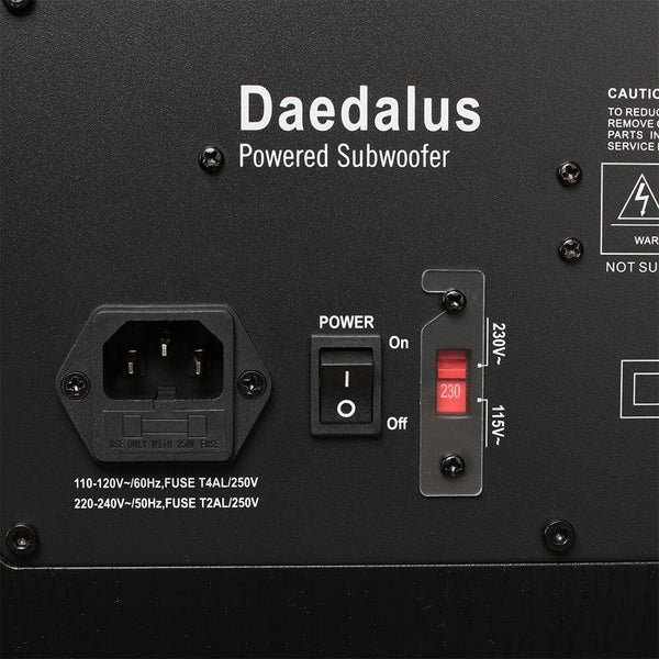 Daedalus &mdash; питание, предохранитель, переключатель