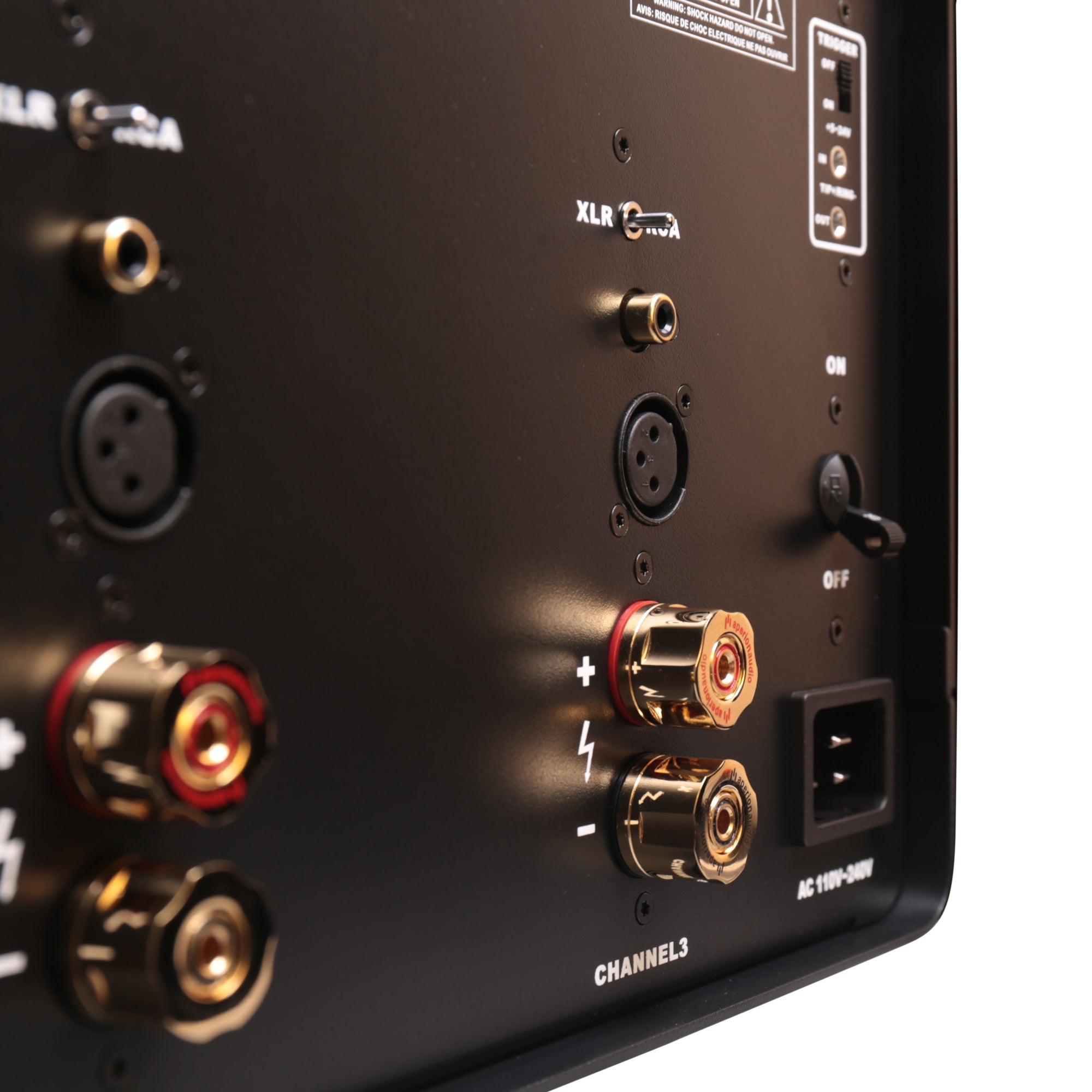 Aperion Audio Energy Pro E3H High Power 3 Channels Power Amplifier High-end Binding Post
