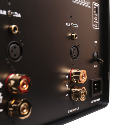 Aperion Audio Energy Pro E3H High Power 3 Channels Power Amplifier High-end Binding Post