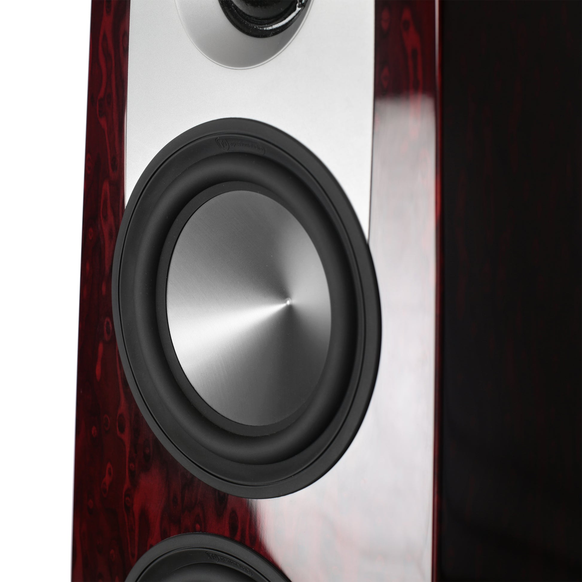 aperion-audio-grandis-gr6t-hifi-tower-speaker-rosewood-woofers