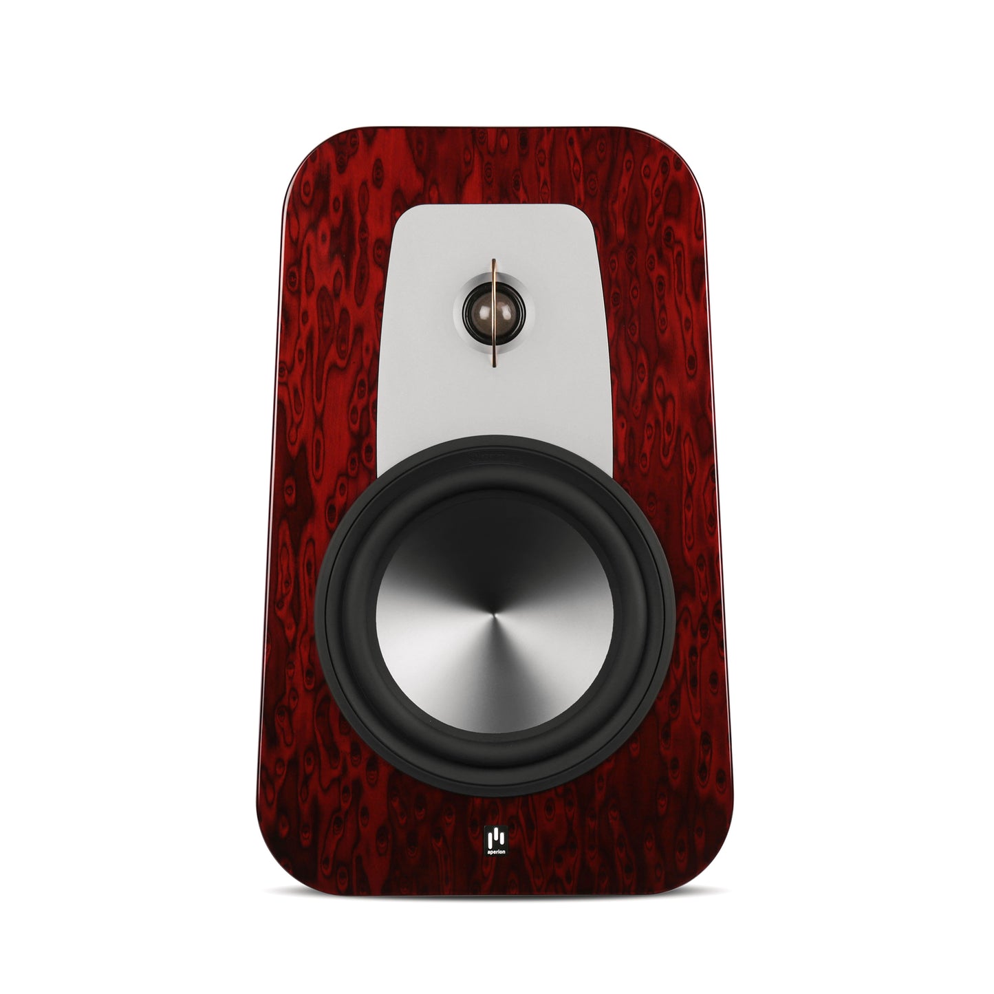 Aperion Grandis GR8 8" HiFi Bookshelf Speaker Gloss Rosewood Front Side