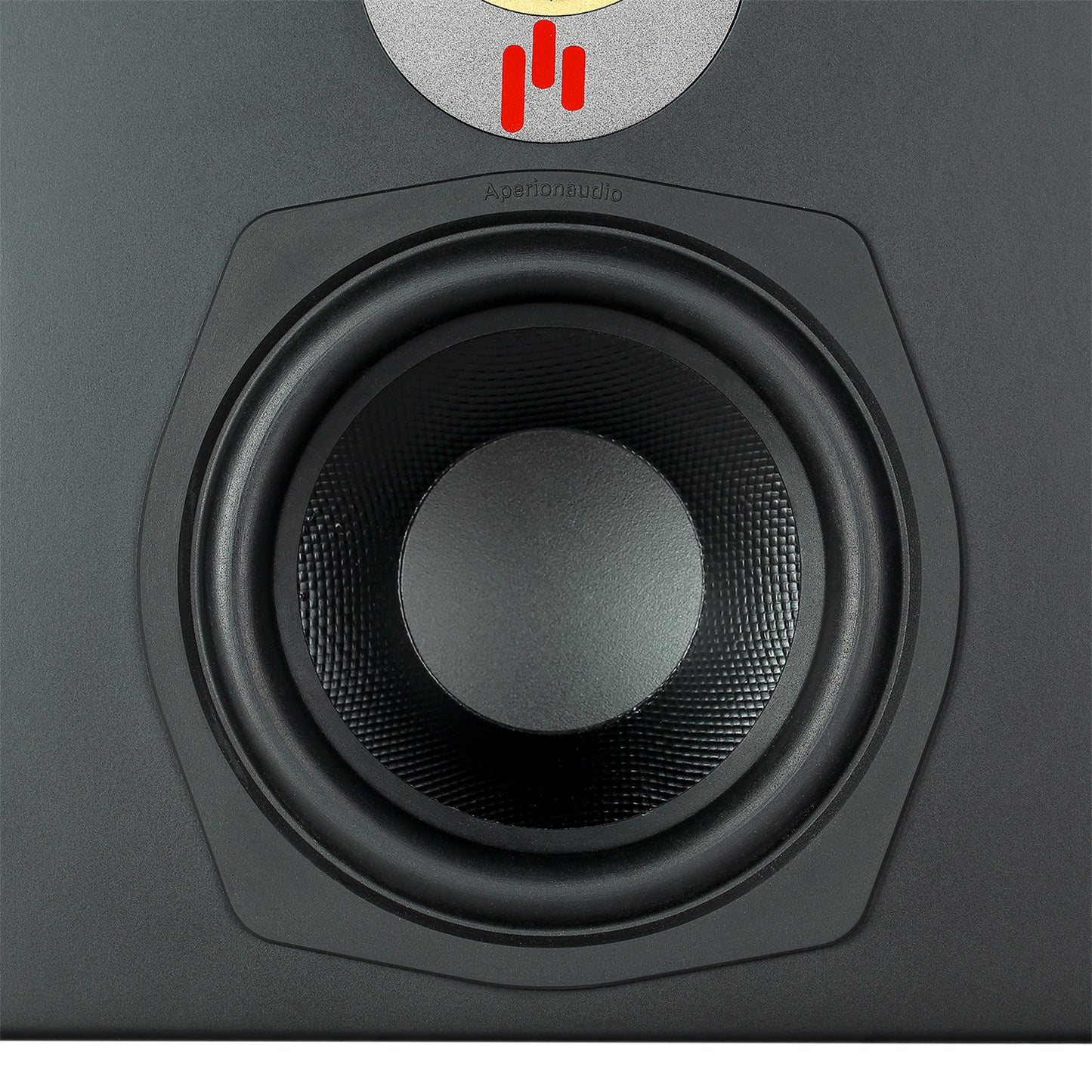 aperion-audio-novus-n5c-center-speaker-stealth-black-midrange-driver