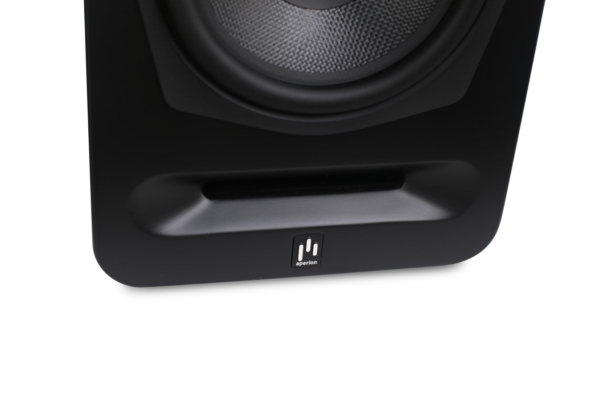 Aperion Audio Novus N6B 2-Way 6.5" Bookshelf Speaker Stealth Black Front Port