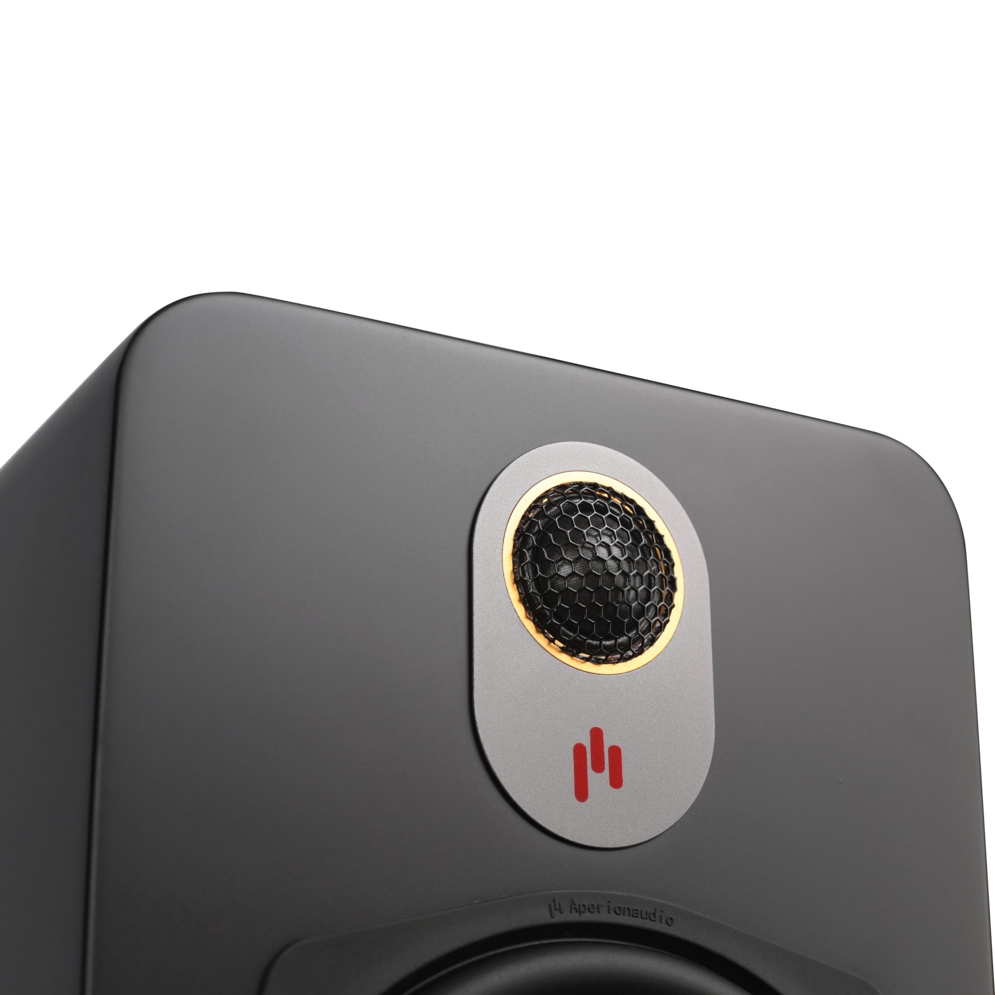 Aperion Audio Novus N6B 2-Way 6.5" Bookshelf Speaker Stealth Black Tweeter