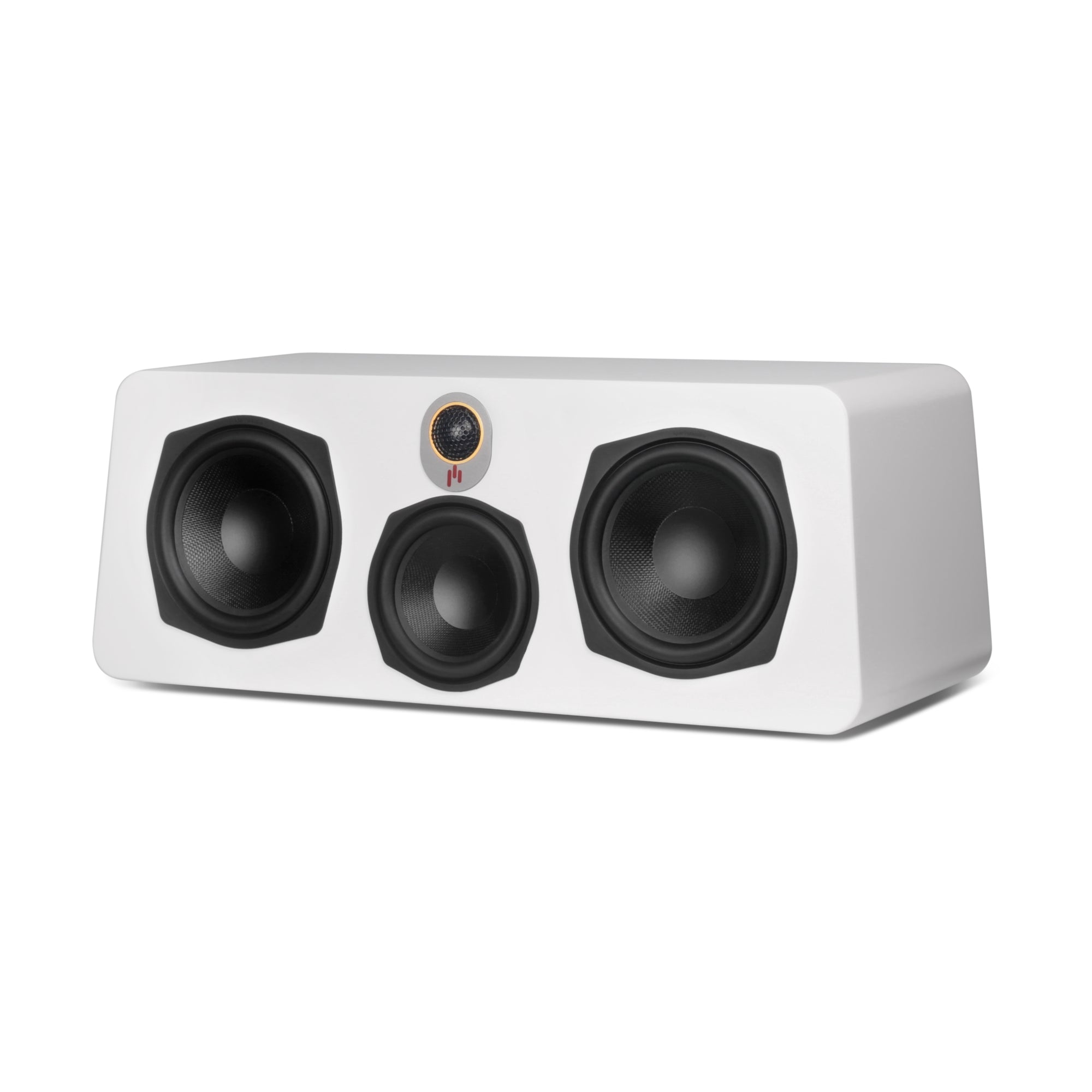 Aperion Audio Novus N6C 3-Way 6.5" Center Channel Speaker Pure White Front Right