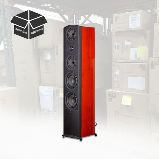 Open Box(25% off) | Verus V6T 3-Way Dual 6.5" Tower Speaker Single | Gloss Cherry | Save 364.75$ - Aperion Audio
