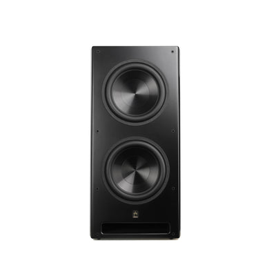 aperion audio bravus III b212 dual 12" active subwoofer front side