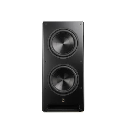aperion audio bravus III b212 dual 12" active subwoofer front side
