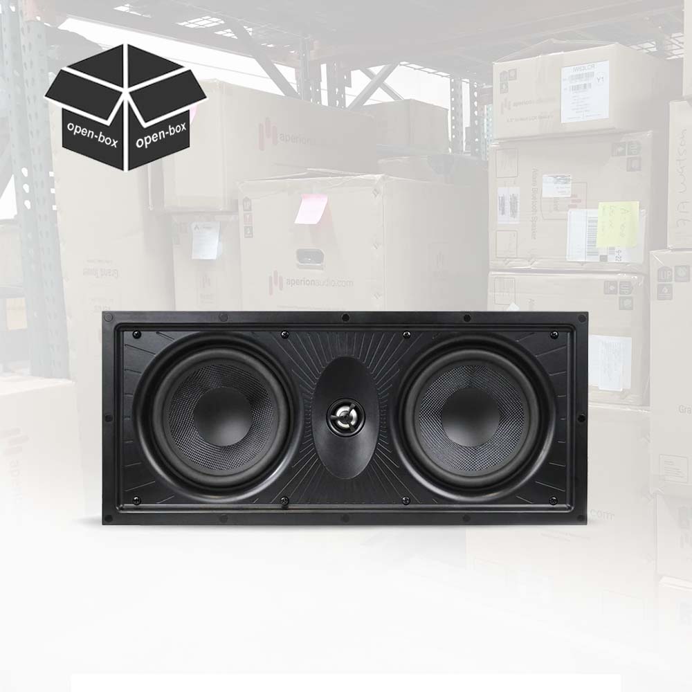 Open Box(25% off) | Clearus C6LCR Dual 6.5" LCR In-Wall Speaker | Save 62.25$ - Aperion Audio